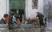 Coming out of Church Raimundo Madrazo